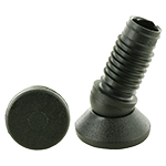 Gezeigt ist ein schwarzer Gelenkgleiter mit Lamellen.